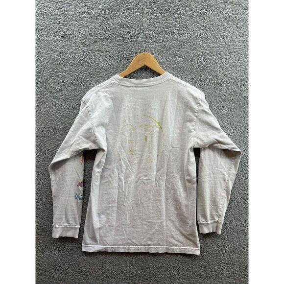 Virgil Normal LA Adult Entertainment I Love Daisies Souvenir White Longsleeve - Picture 2 of 4